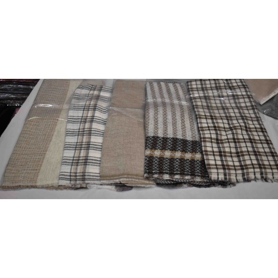 Pashmina/shawls with stripe/ Quality cashmere Shawl made in Nepal