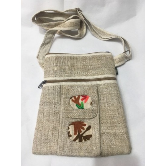 Hemp Mobile Phone Bag Made in Nepal/Export Quality Hemp Mobile Bag