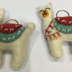 Llama/Alpaca Key Holder in Nepal