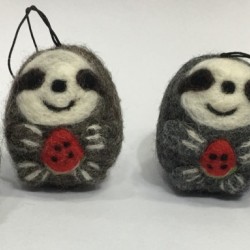 Felted Sloth-For Decoration