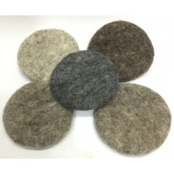 Felted Tea Coaster-Round