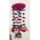 Felted Owls Mobile Hanger in Nepal