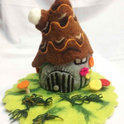 New Felt Fairy Homes