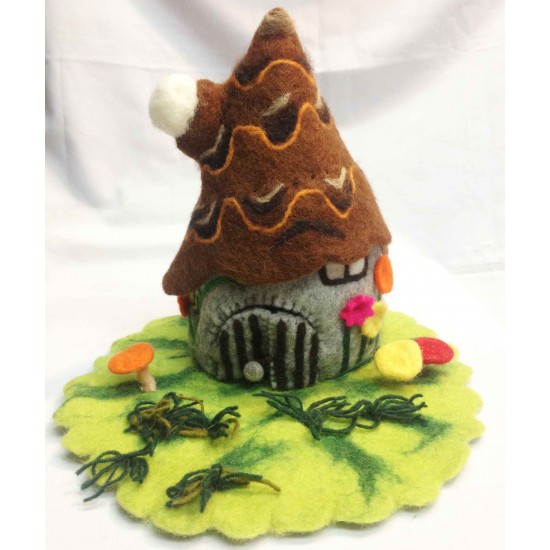 New Felt Fairy Homes
