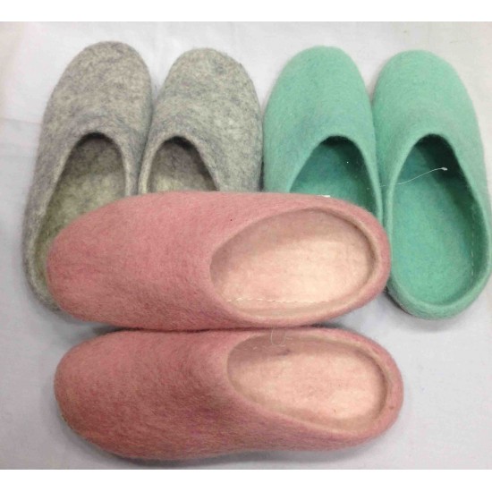 Special quality of felt shoes