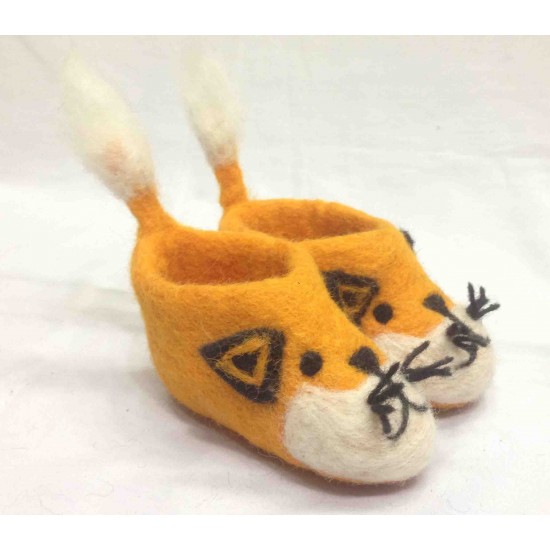 Felt Shoes-Fox 