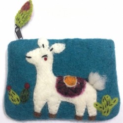 Latest Design Llama Felt Purse in Nepal