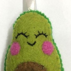 New Avocado Key ring