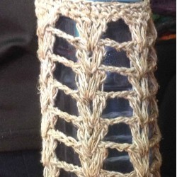 Hemp Water Bottle Bag