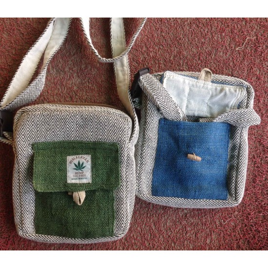 Hemp Passport Bag
