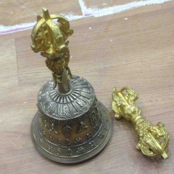 Tibetan Special Bell and Dorje-Big