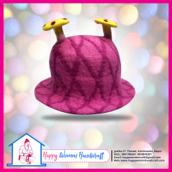 Felted 2 Mushroom Hat/Fancy Felt hat export quality