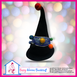 Felted Universe Hat/Hand made felt Hat