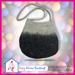 Twin color bag-New design felt bag
