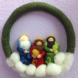 New Christmas decoration felted-Nepal exporter