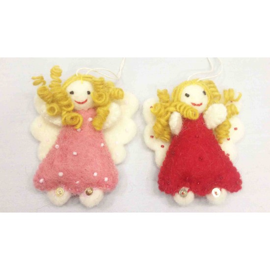 New export quality felted angel-Hand made