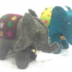 Felt Elephant Medium