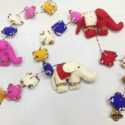New Elephant Hanger with Beads 