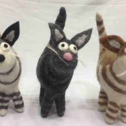 New Felt cat