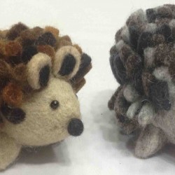 New felted Hedgehog-Fair made product