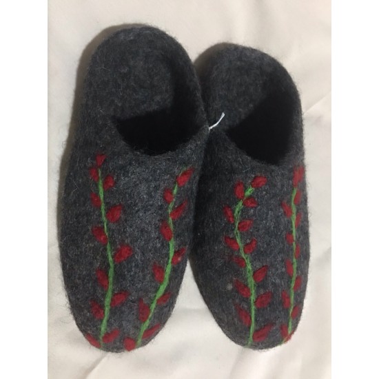 Needle felted slipper-Latest Design