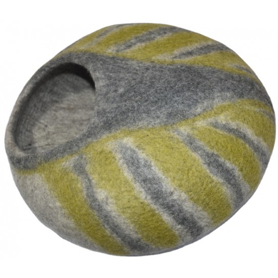 New Leaf Cat House in Nepal made from wool