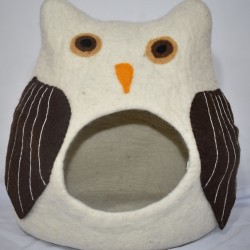 Felted owl Cat house wholesaler and producer in Nepal