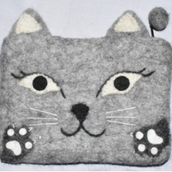 Felted new coin purse