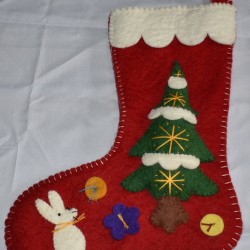 Felted big stocking-Christmas special