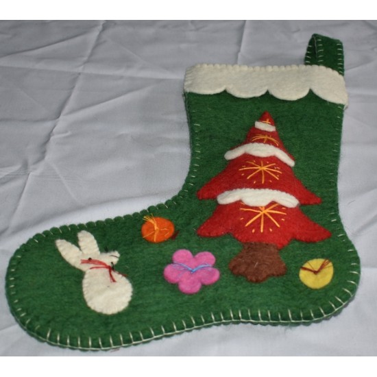 Felted big stocking-Christmas special