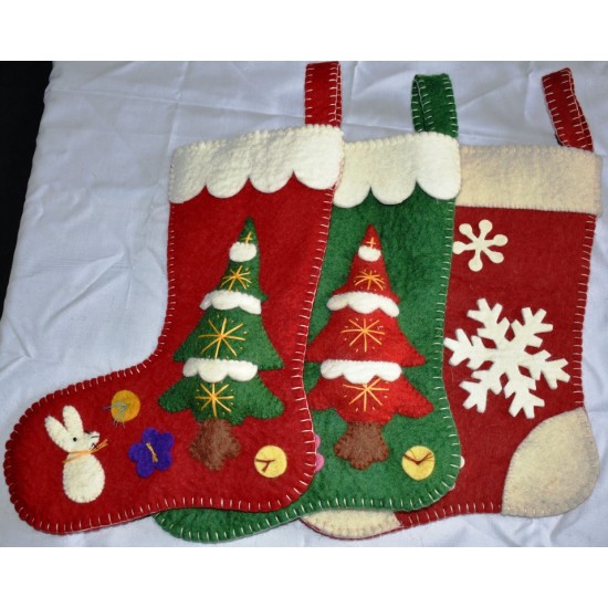 Felted big stocking-Christmas special