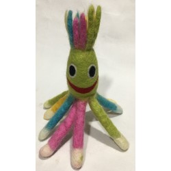 Felted sea animal/100% woolen Sea animal in wet felting