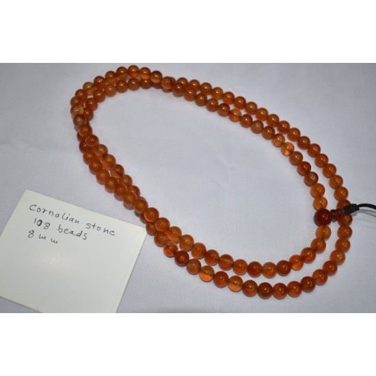 Cornelian stone Mala Beads for Japa/ Necklace wholesale price