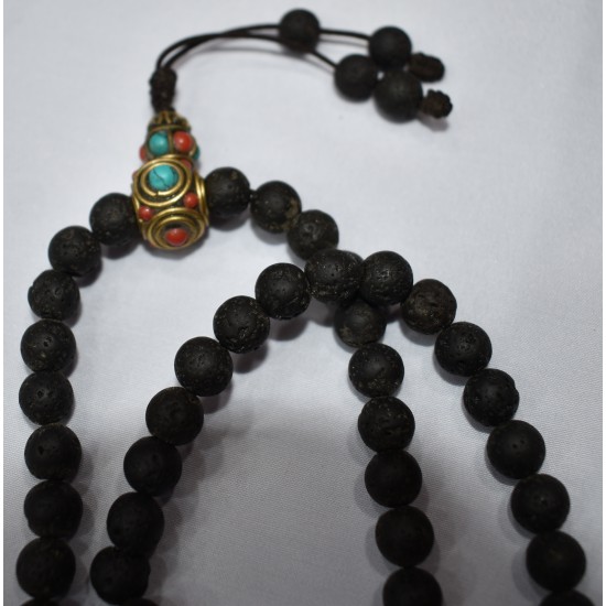 Export quality lava Stone prayer beads Mala