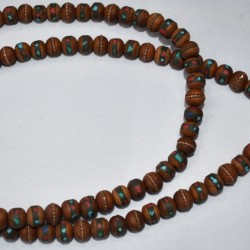 Tibetan wood craft Meditation Japa Mala