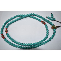 8mm Torquise Stone Japa Mala/prayer beads-Export quality
