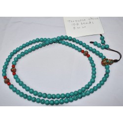 8mm Torquise Stone Japa Mala/prayer beads-Export quality