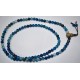 Export Quality Blue Agate Stone Prayer Beads in Nepal