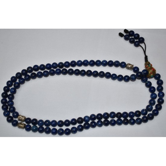 Lapis Stone Necklace-Fair Made in Nepal