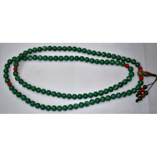 Malachite 10 mm Stone Mala and Necklace-Best Price