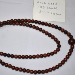 Rose wood Mala Necklace and meditation in fair price