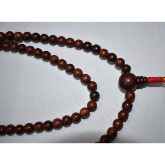 Rose wood Mala Necklace and meditation in fair price