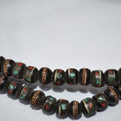 Onyx mantra stone Necklace for meditation in wholesale price