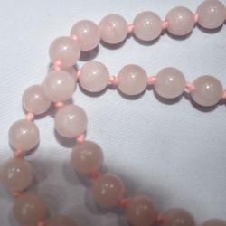 Rose Quartz japamala