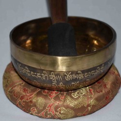 Tibetan Singing Bowls-Carving