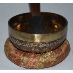Tibetan Singing Bowls-Carving