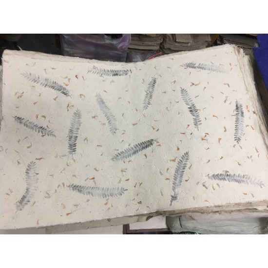 Petal and Fern Plant Lokta Paper