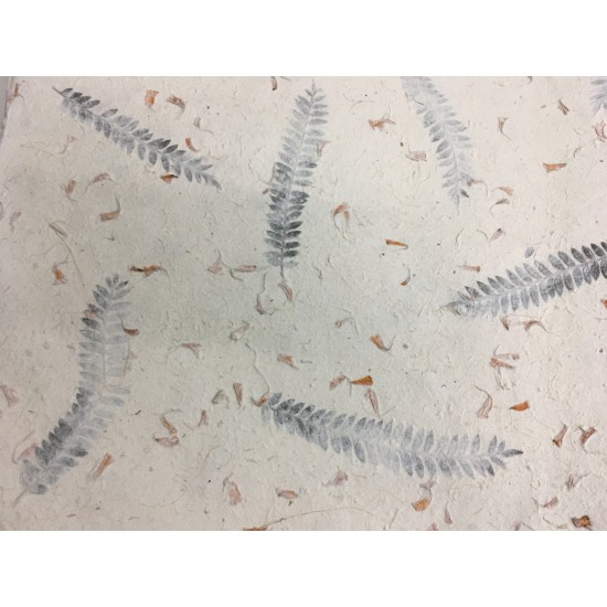 Petal and Fern Plant Lokta Paper