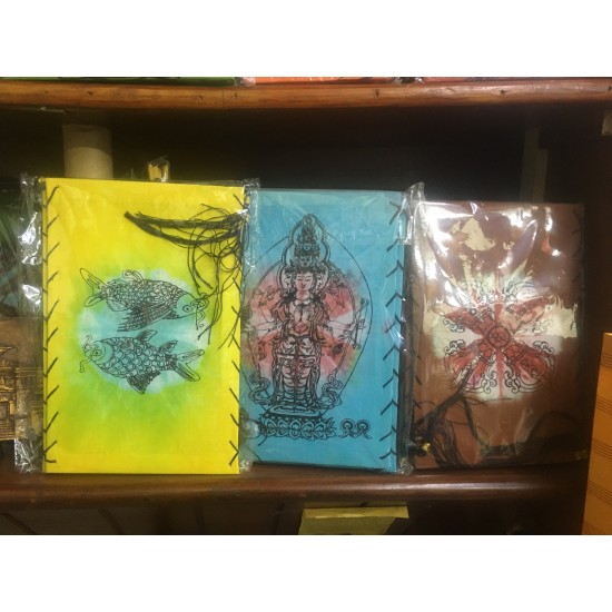 Lokta Paper Lamp shade in mixed design and colors