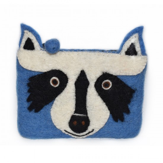 Racoon felt Purse/Fair price 